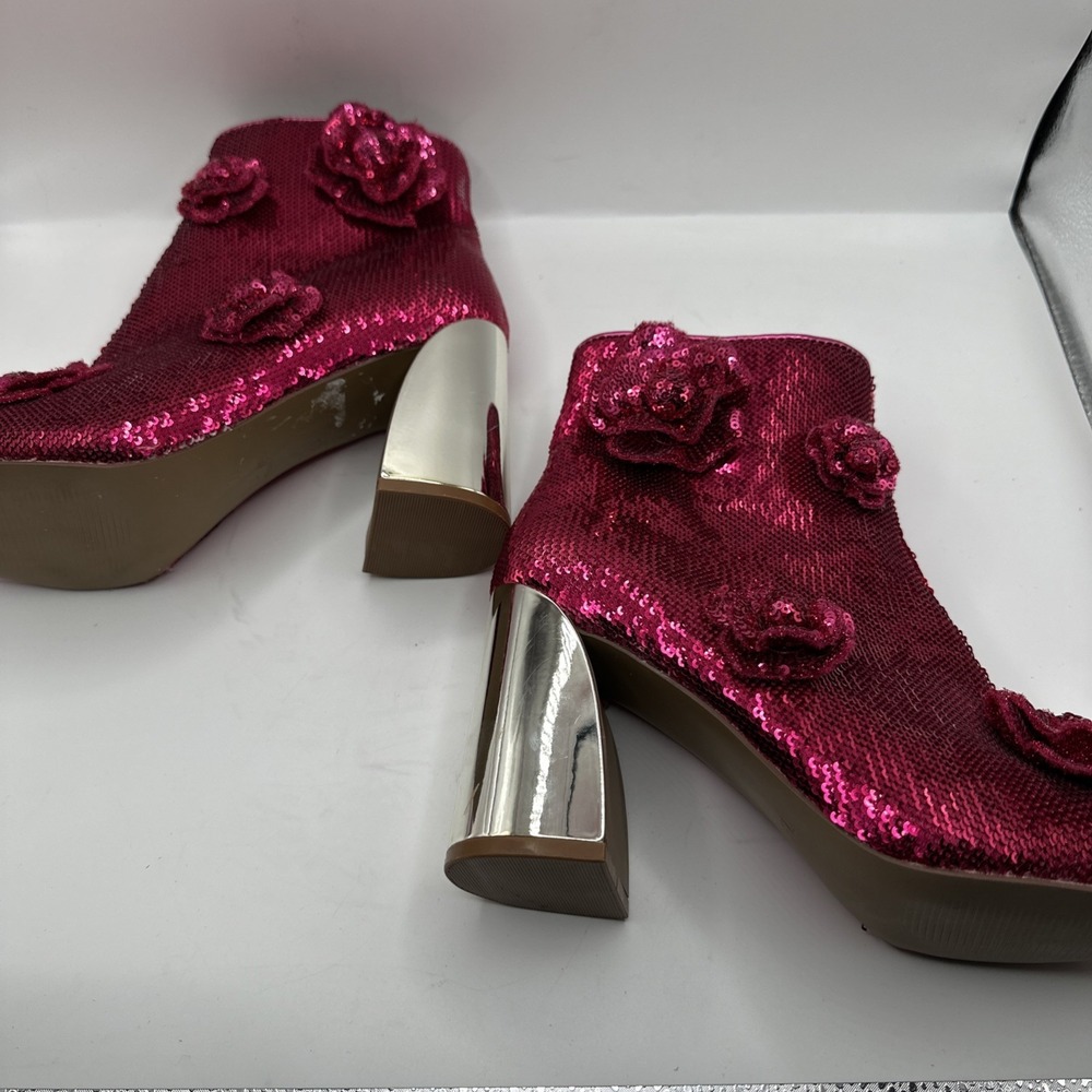 NEW Betsey Johnson Women's Finlee Ankle Boot Sz 7 1/2 - Picture 7 of 11